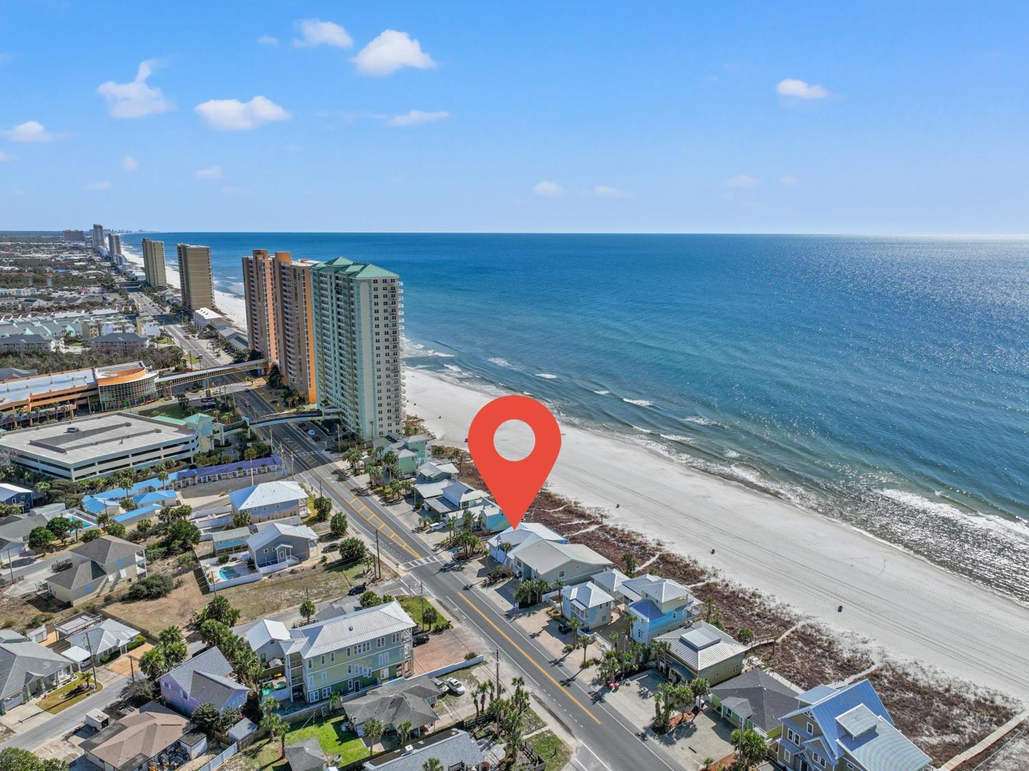 Luxury Gulf Front Property! Directly On The Beach! Sleeps 15! Panama City Beach Buitenkant foto