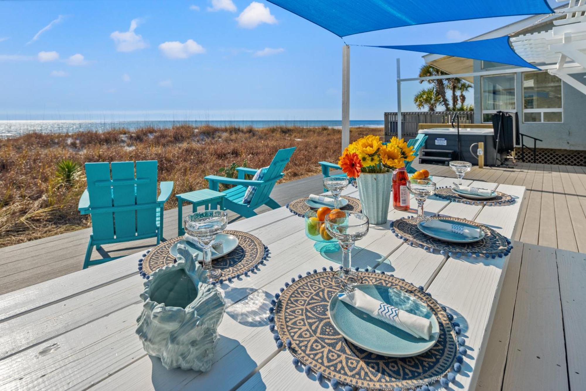 Luxury Gulf Front Property! Directly On The Beach! Sleeps 15! Panama City Beach Buitenkant foto