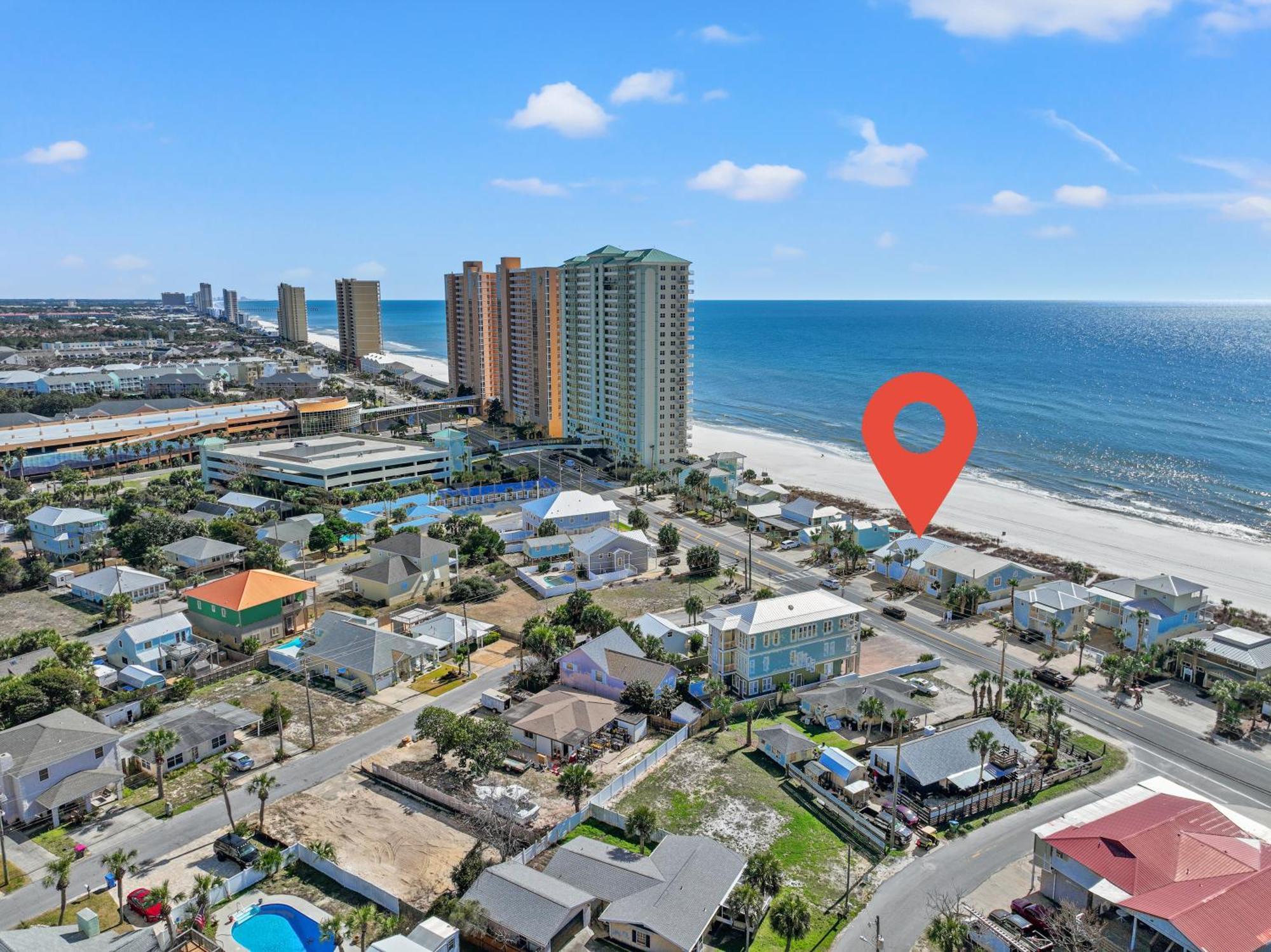 Luxury Gulf Front Property! Directly On The Beach! Sleeps 15! Panama City Beach Buitenkant foto